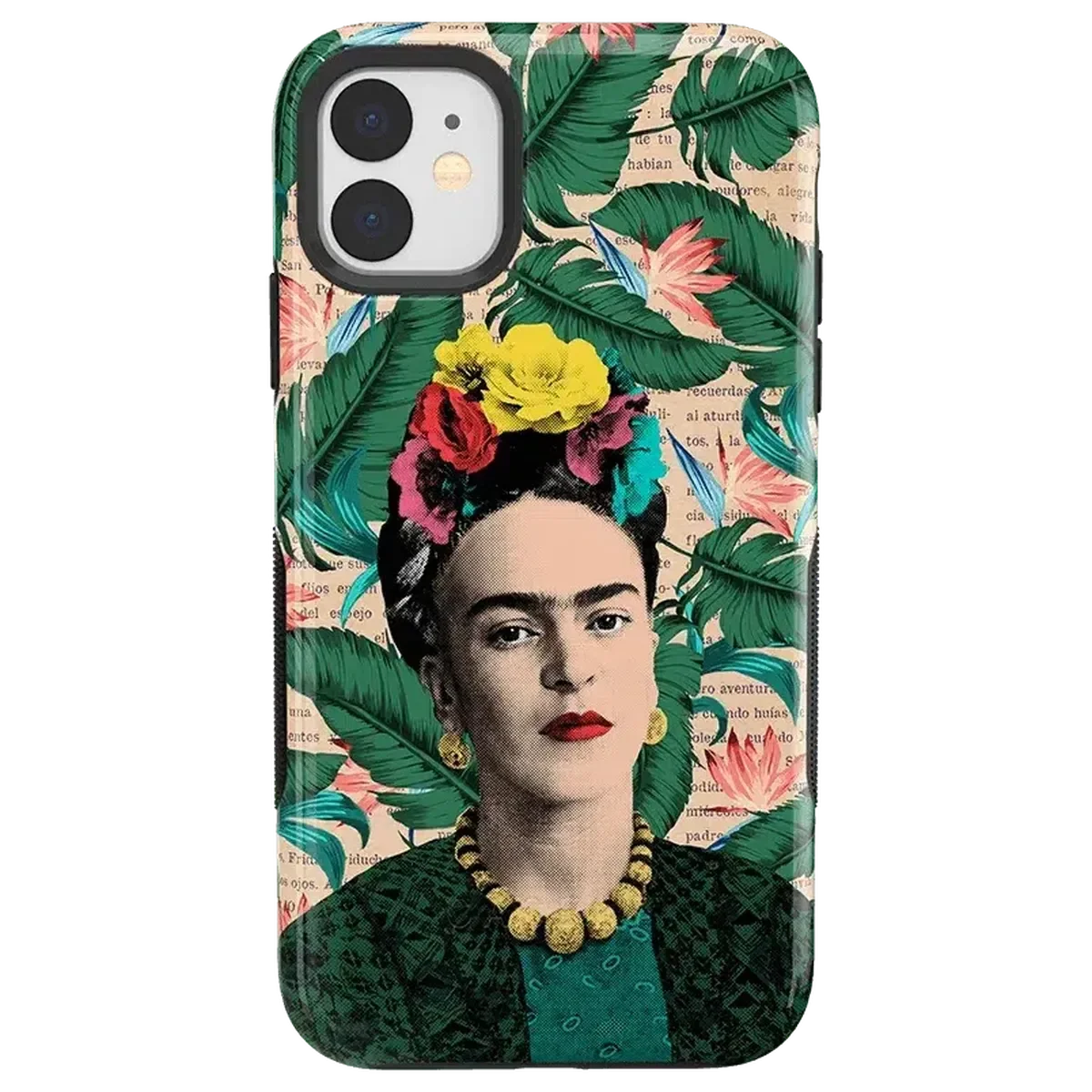 Find Your Muse | Frida Kahlo Portrait Floral Case