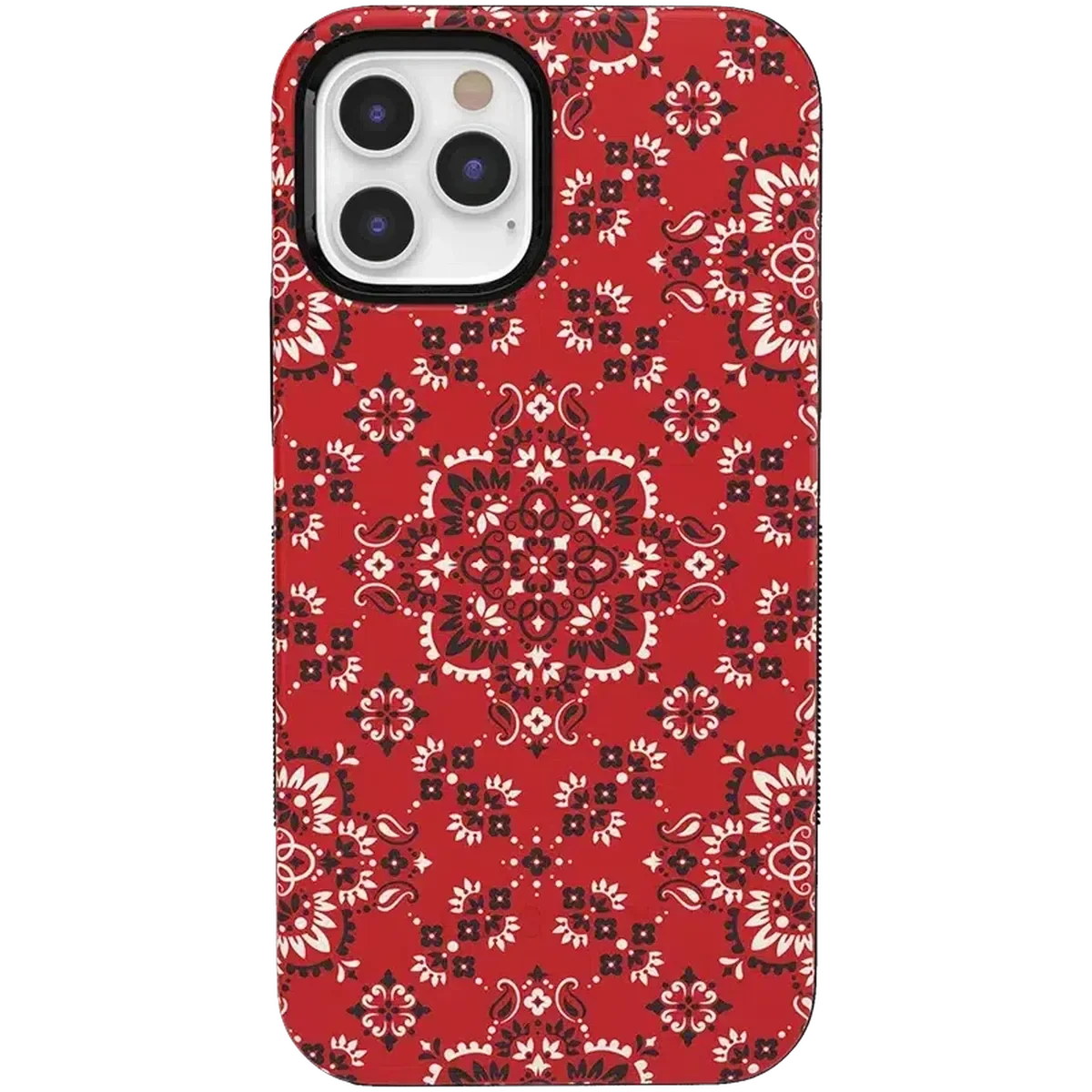 I'm with the Band | Red Bandana Print Case