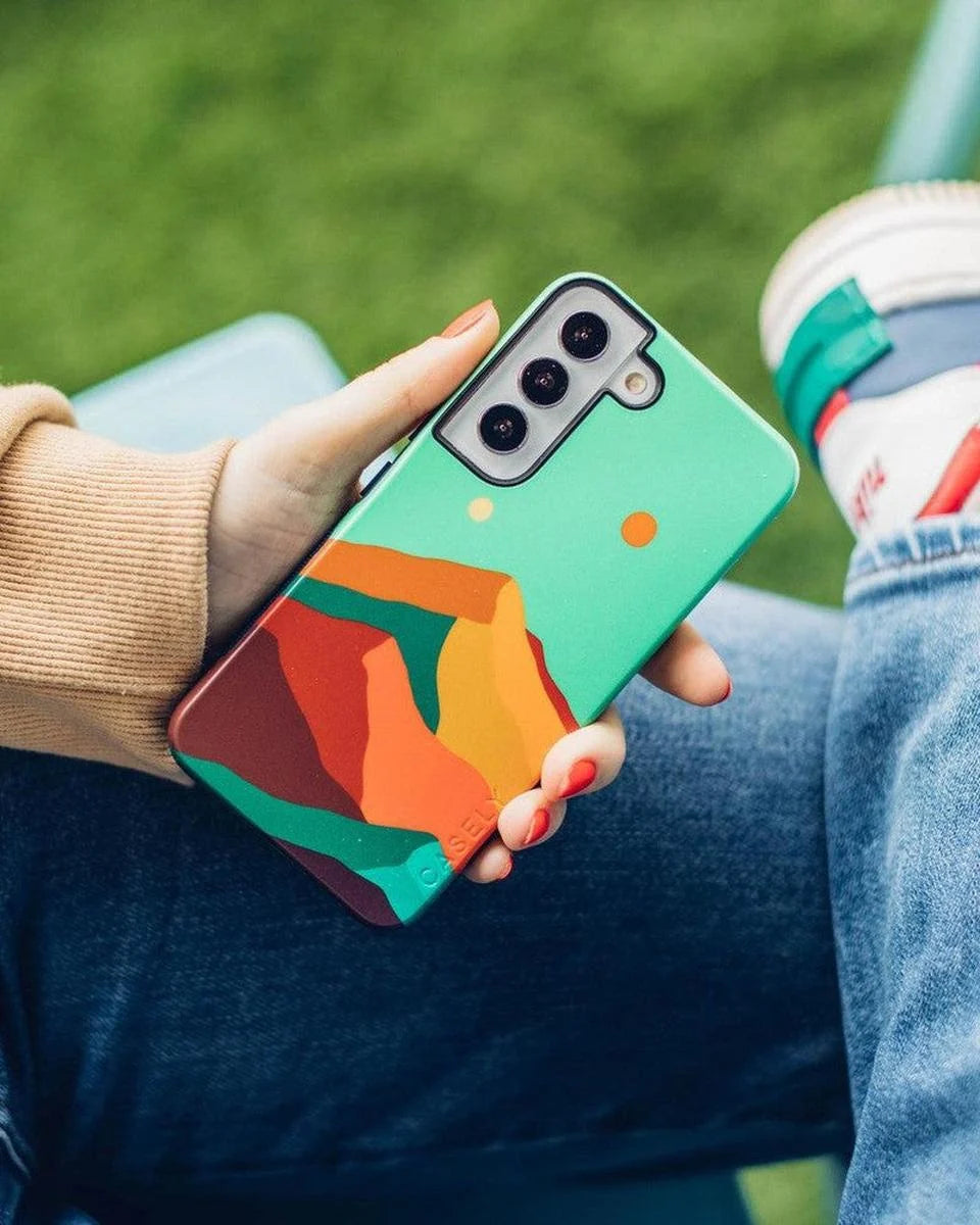 Endless Peaks | Colorblock Mountain Samsung Case