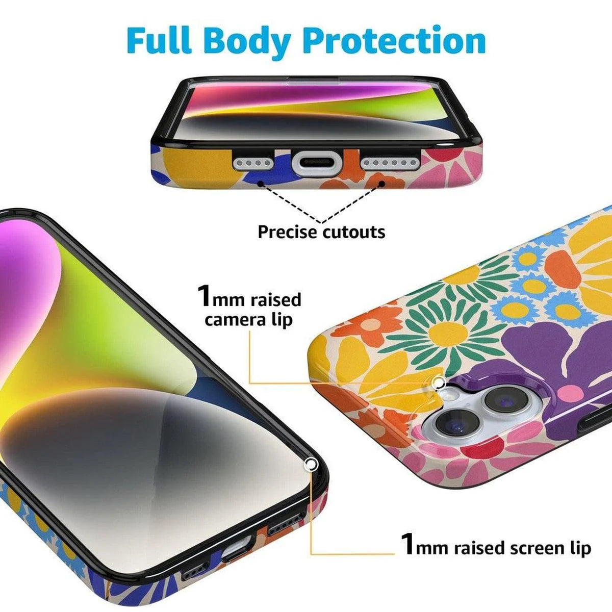 Flower Patch | Multi-Color Floral Case