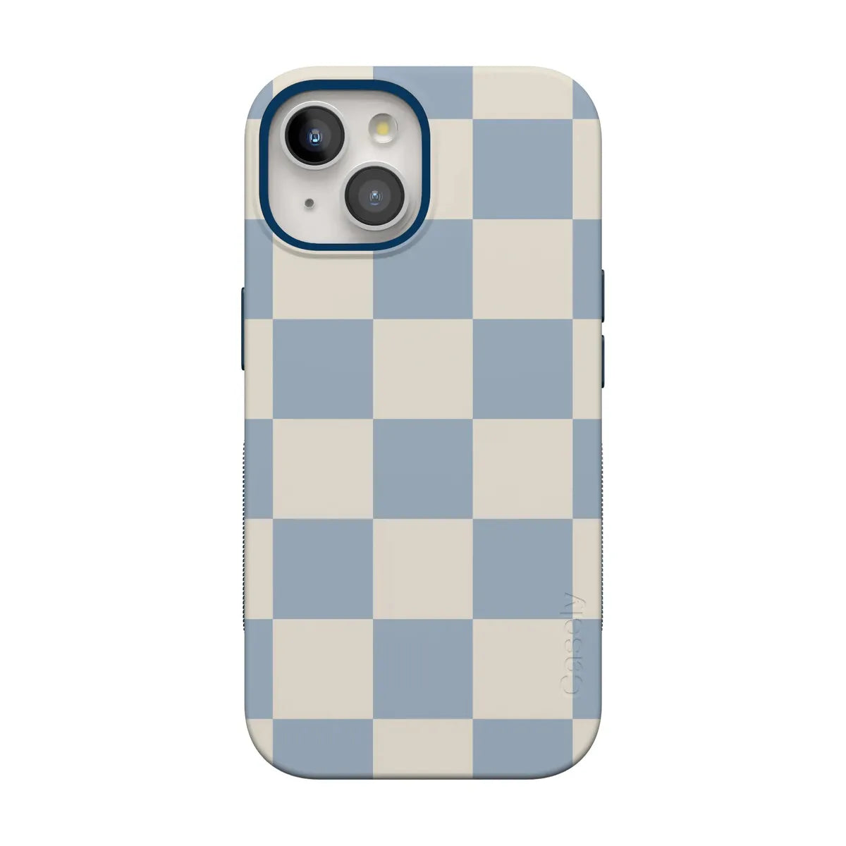 Fit Check | Light Blue Checkerboard Case