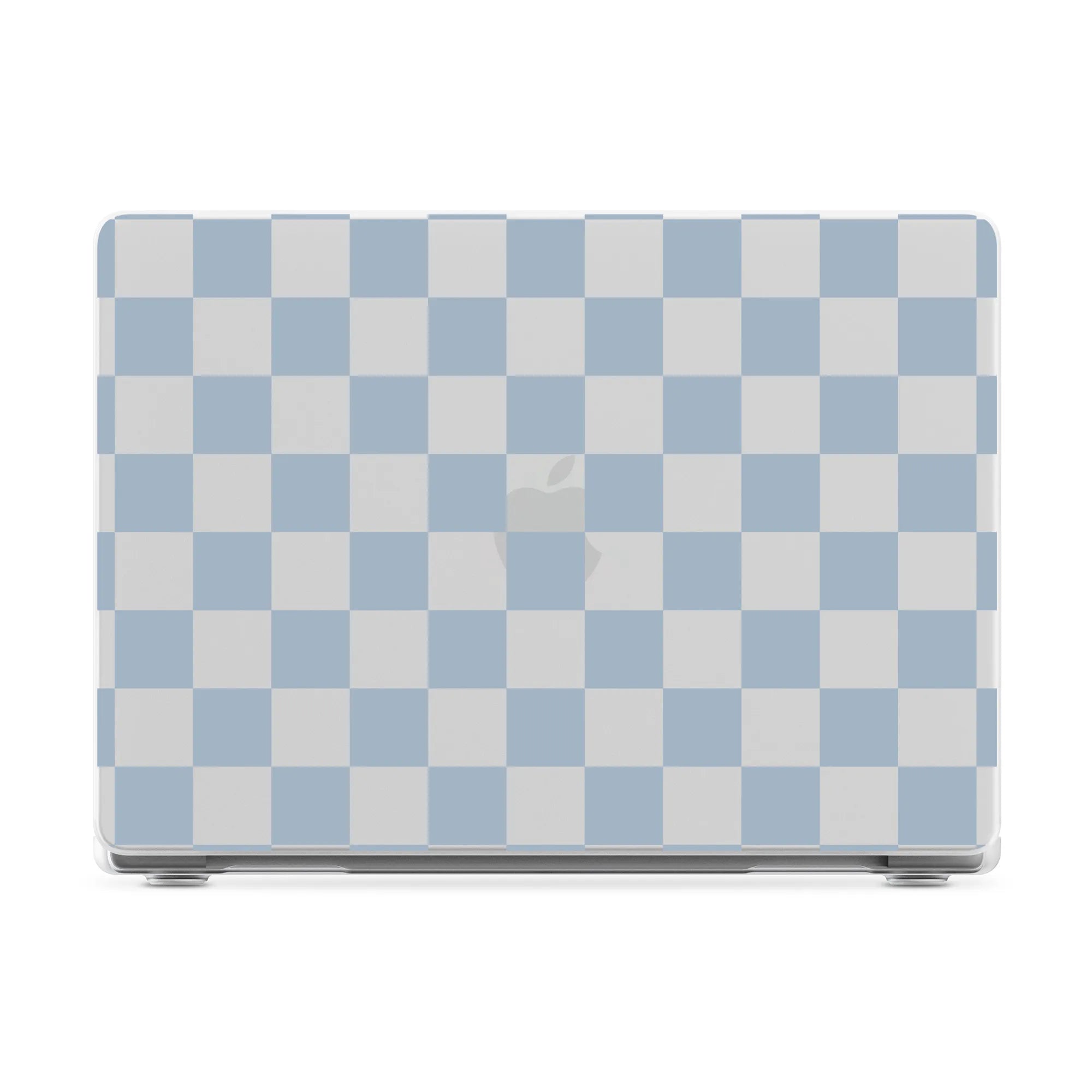 Fit Check | Light Blue Checkerboard Laptop Shell