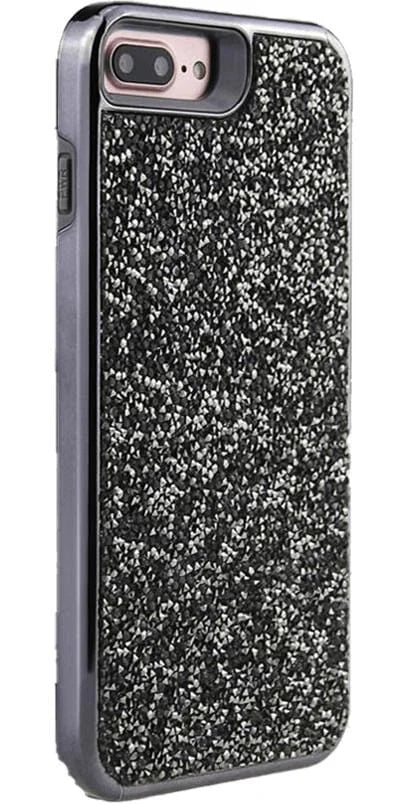 All That Glitter | Charcoal Silver Crystal Case