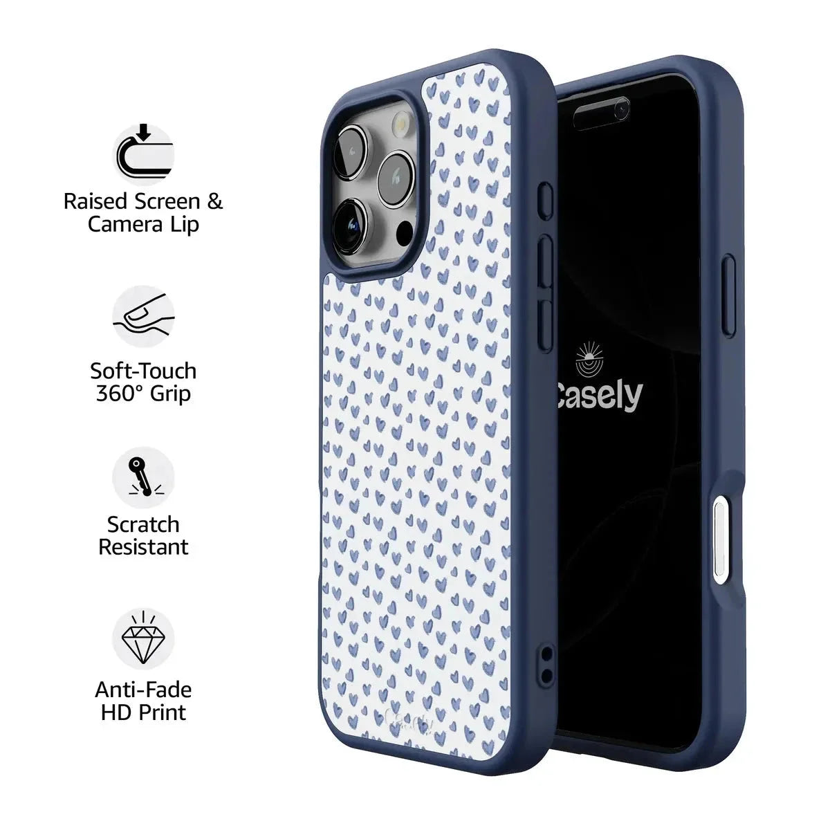 Lovebug | Blue Hearts Case