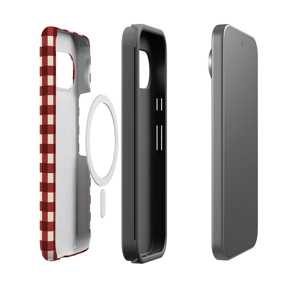 Checked Twice | Red Plaid Case