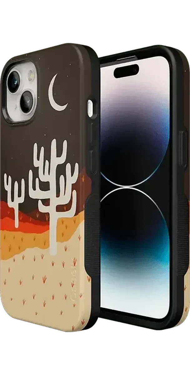 Desert Nights | Cactus Colorblock Case