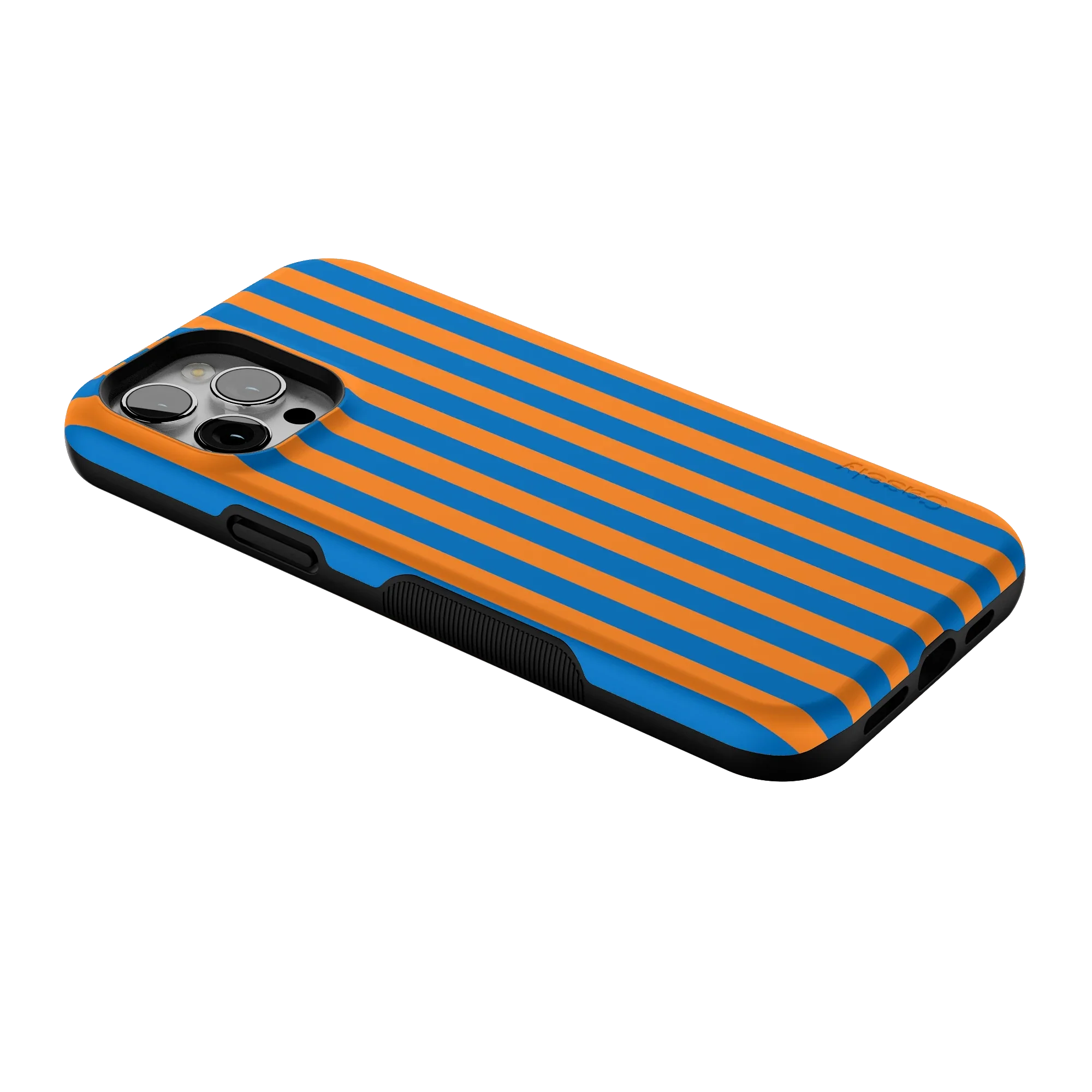 Go New York | Blue & Orange Stripes Case