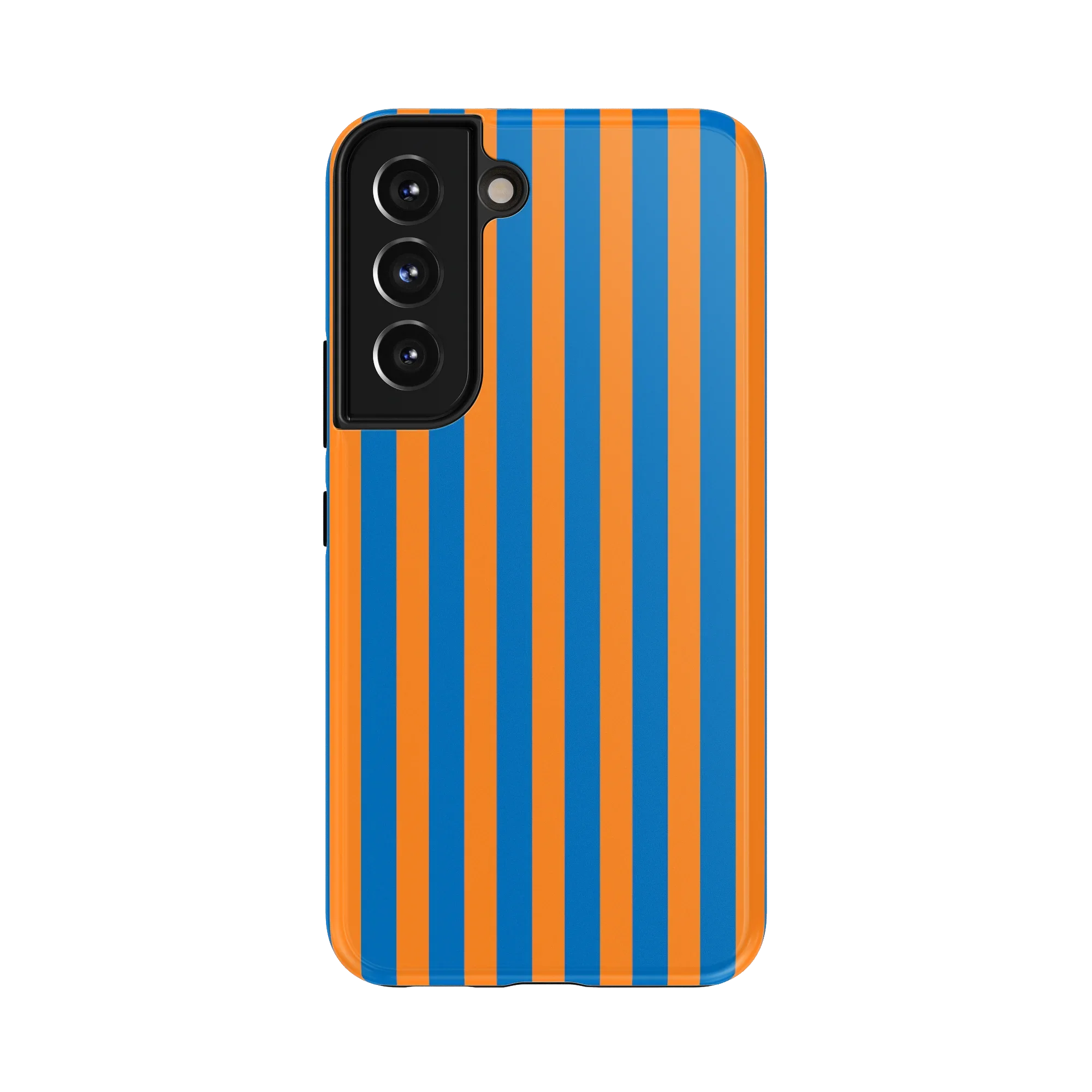 Go New York | Blue & Orange Stripes Case