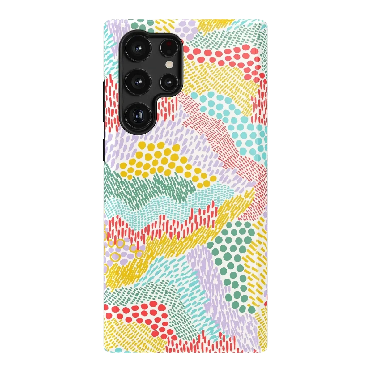 Color Me Happy | Pattern Colorblock Case