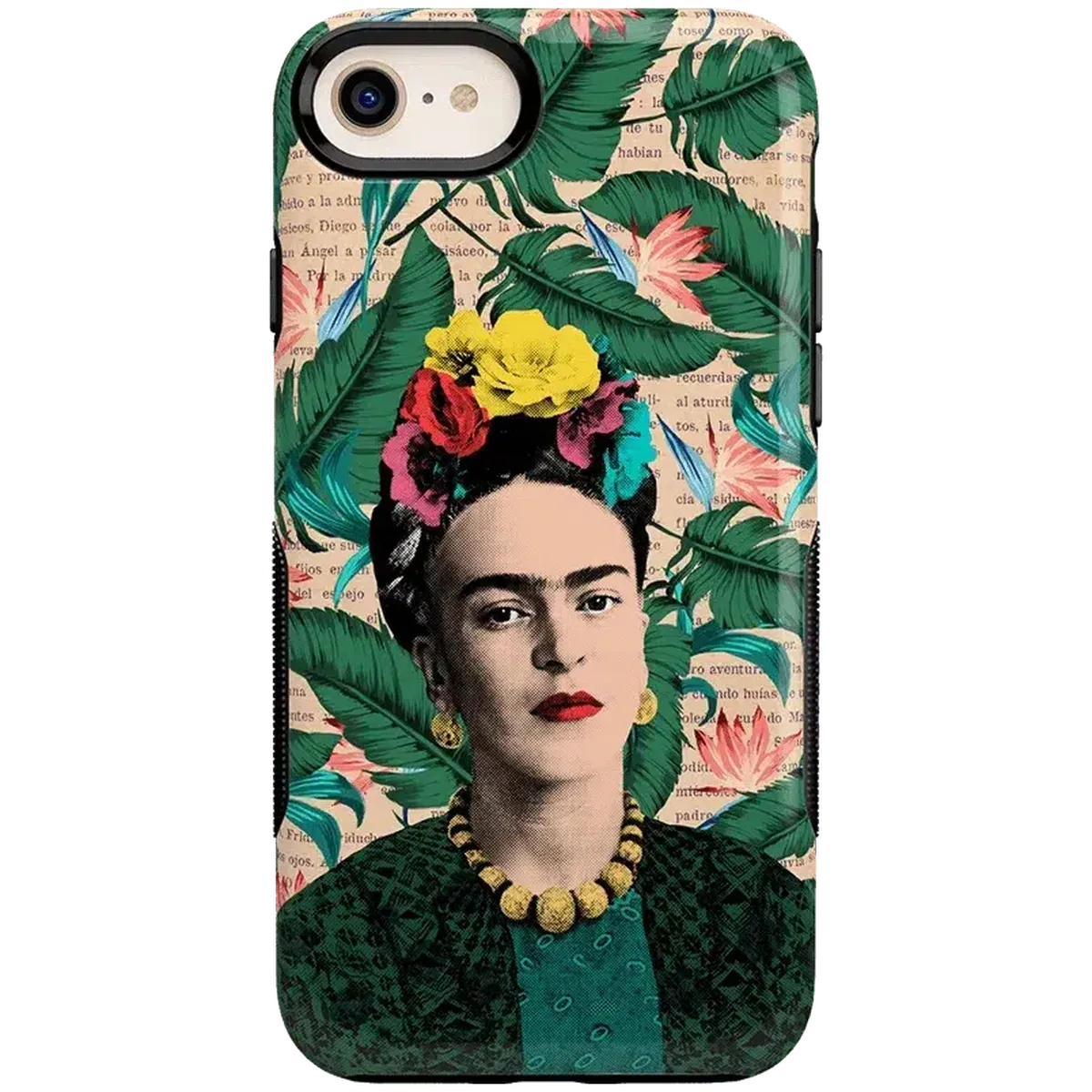 Find Your Muse | Frida Kahlo Portrait Floral Case