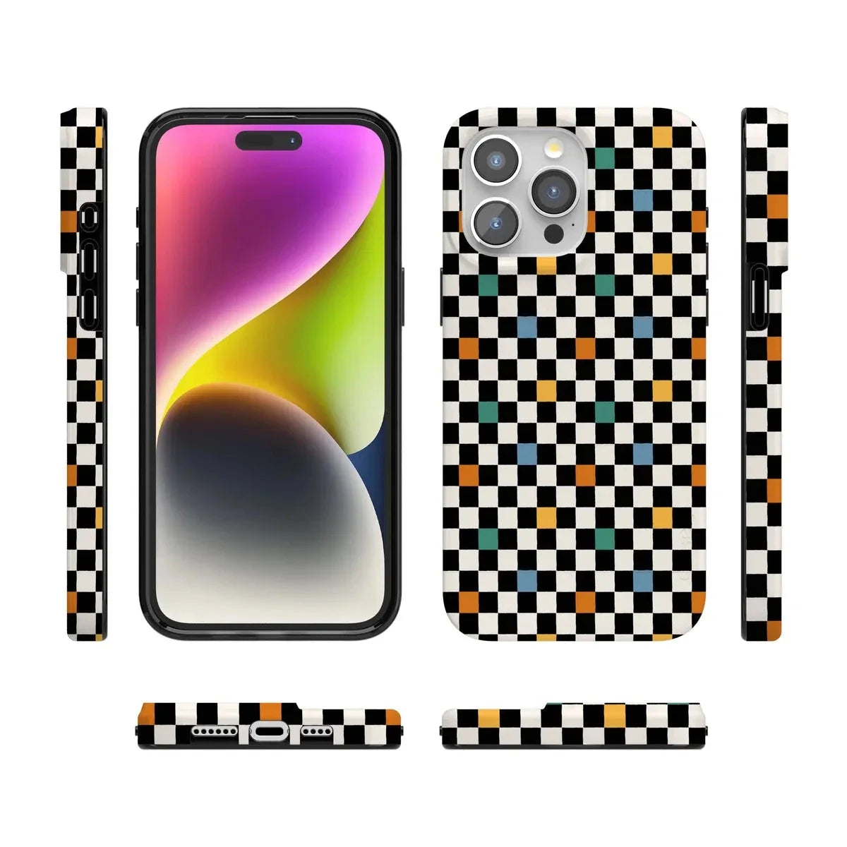Old Skool | Retro Checkerboard Case