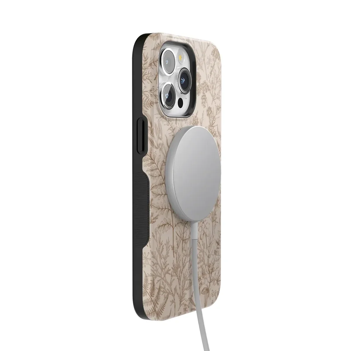 Beige Garden | Neutral Floral Case