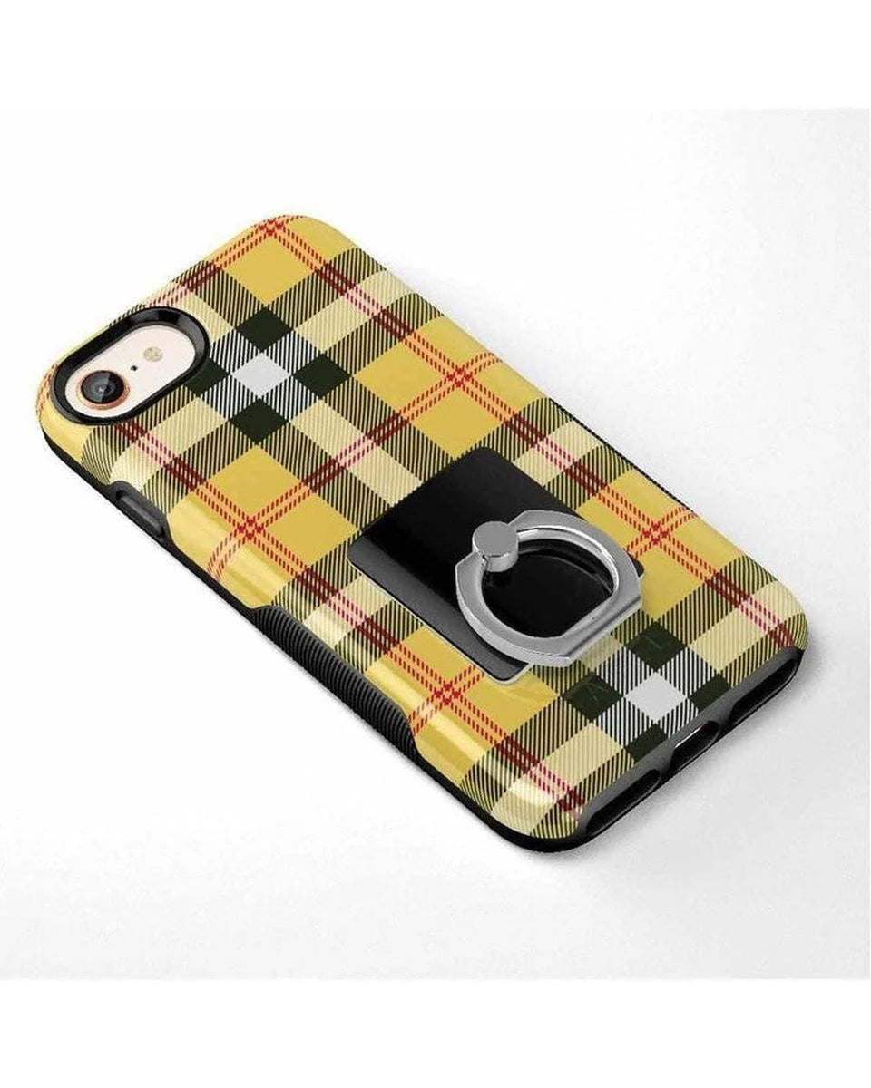 Classic Black iPhone Ring & Kickstand