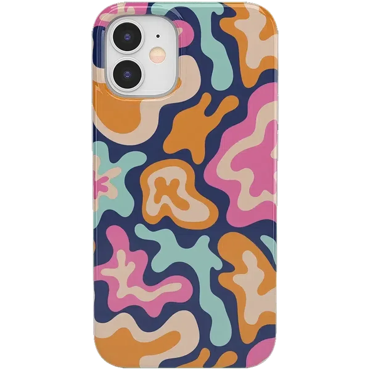 Midnight Color Splash | Abstract Retro Case