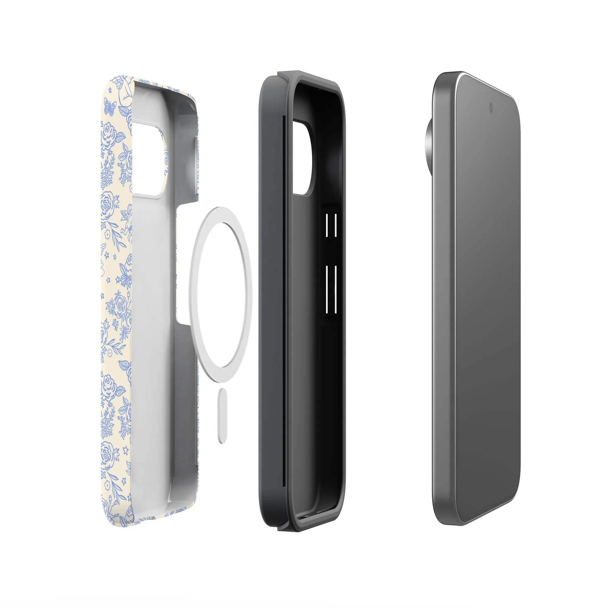 Cupid's Canvas | Periwinkle Floral Case