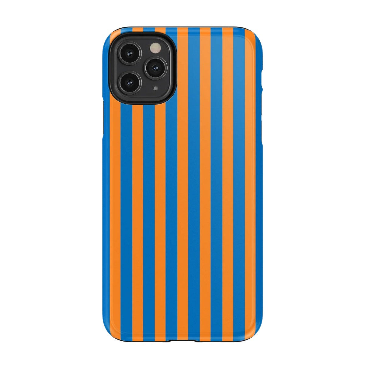 Go New York | Blue & Orange Stripes Case