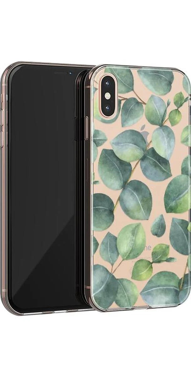 Leaf Me Alone | Green Floral Print Case