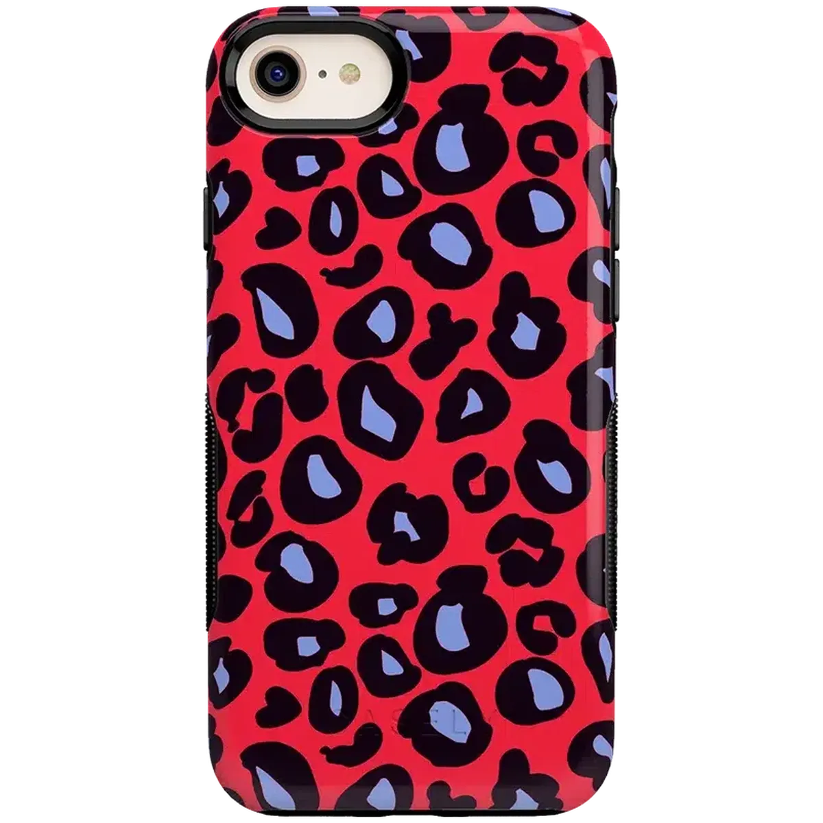 Into the Wild | Red & Blue Leopard Print Case