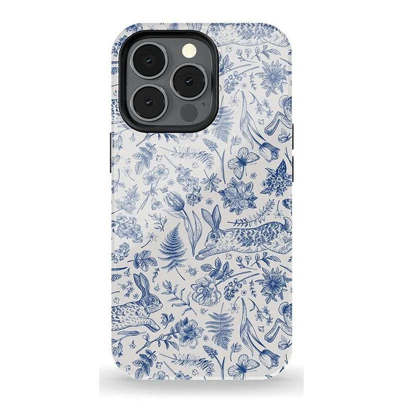 Hop & Bloom | Bunny Toile Case
