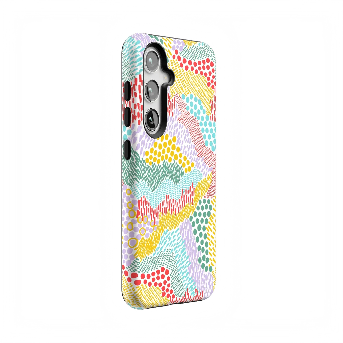 Color Me Happy | Pattern Colorblock Case