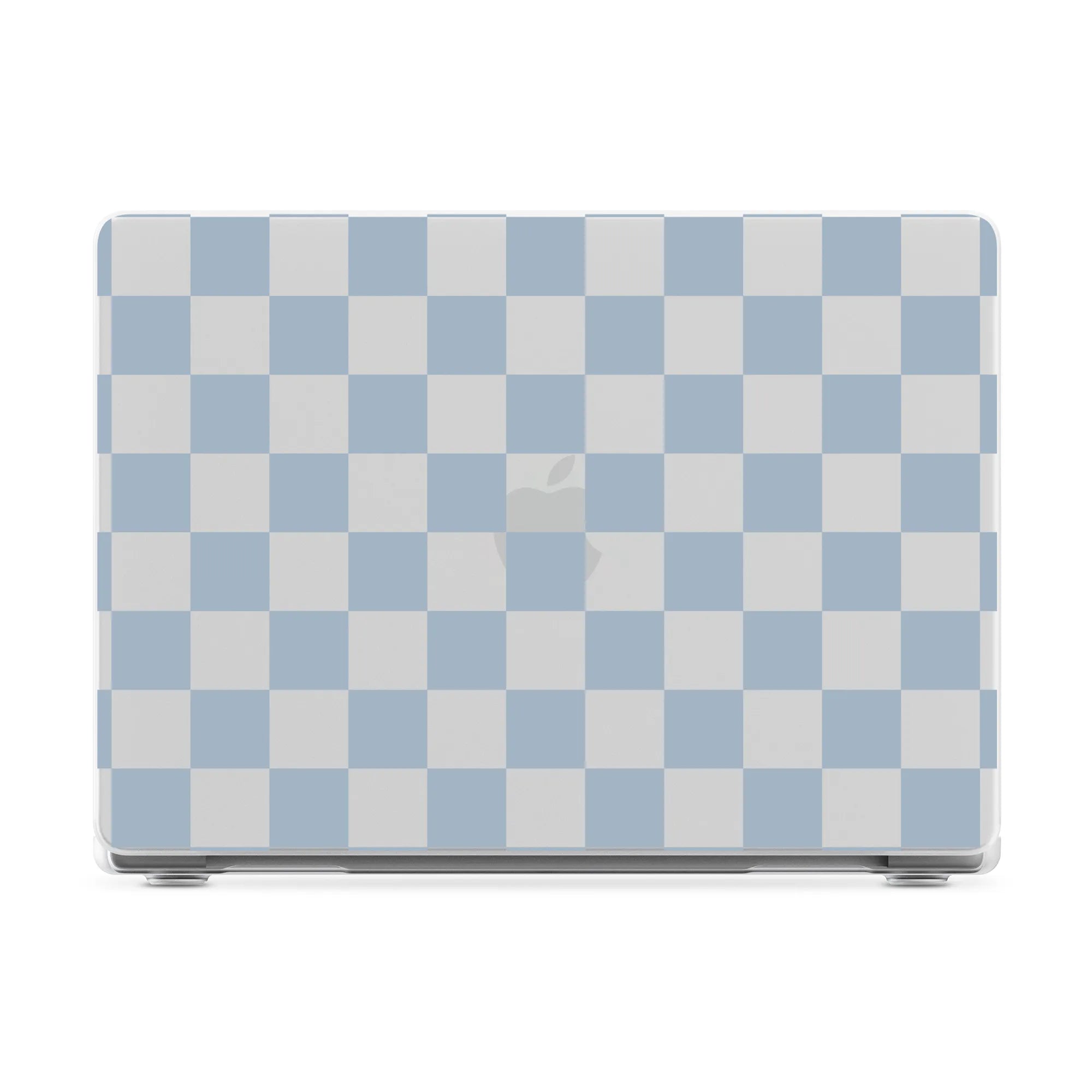 Fit Check | Light Blue Checkerboard Laptop Shell