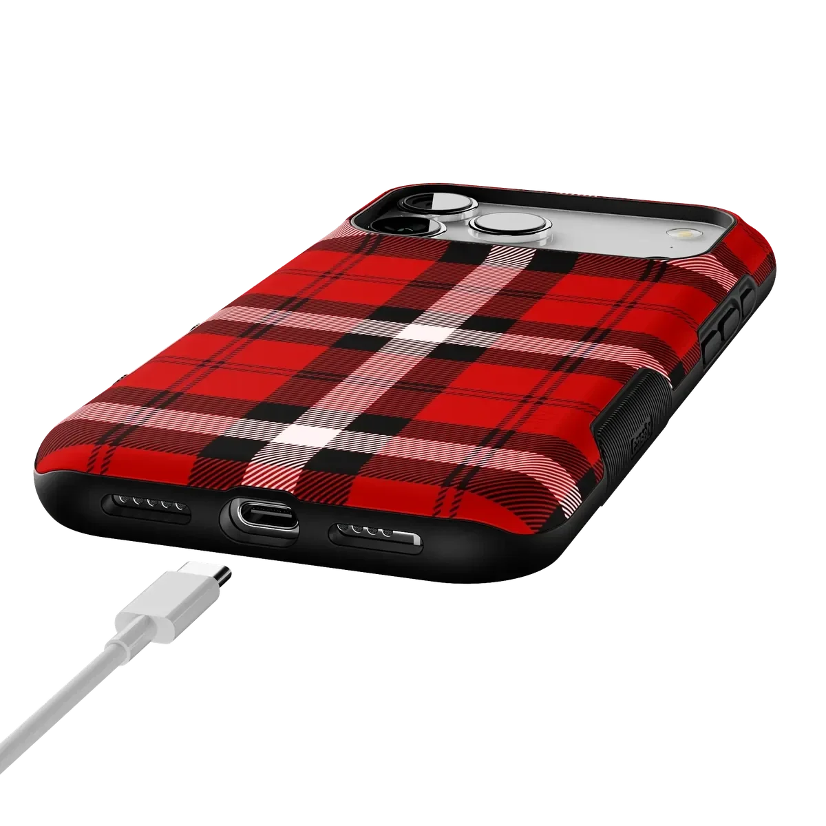 As if! | Red Plaid Case