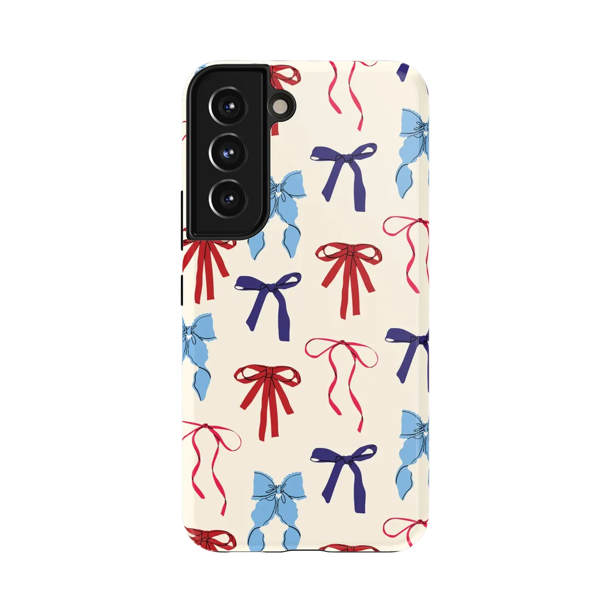 American Girlie | Red White & Blue Bows Case