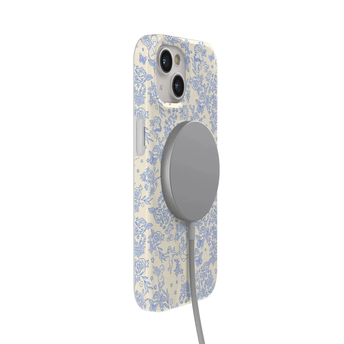 Cupid's Canvas | Periwinkle Floral Case