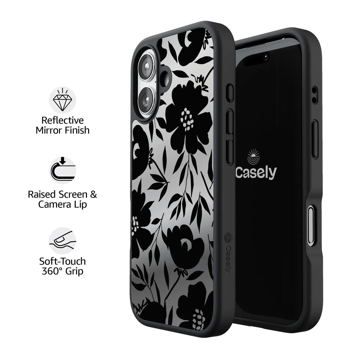 Dark Fantasy | Contrast Floral Case