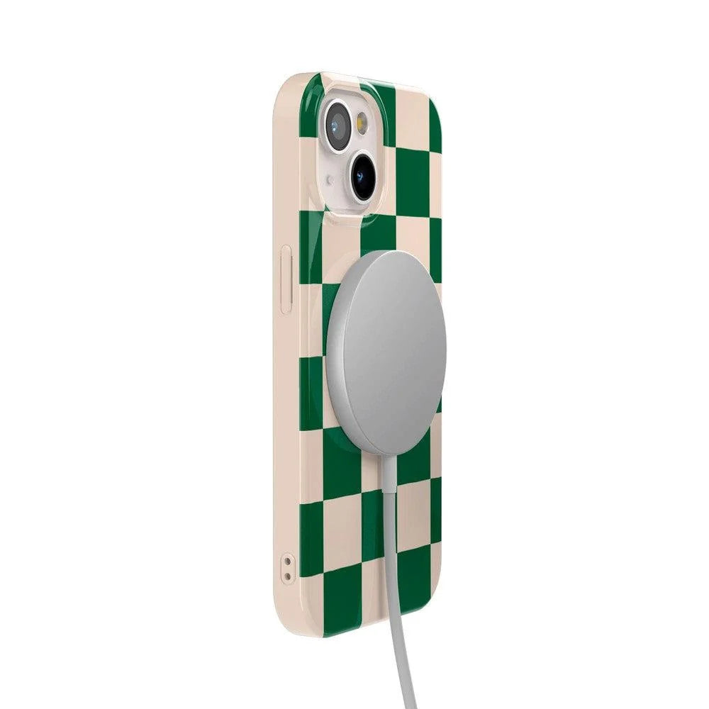 Fit Check | Green Checkerboard Case