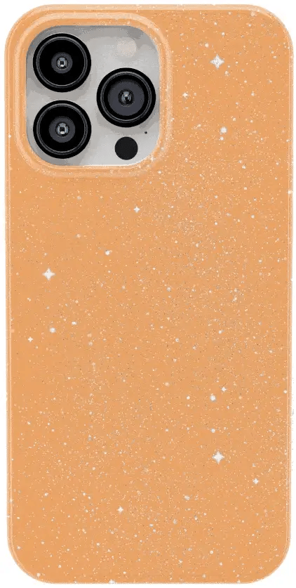 Morning Glow | Orange Pastel Shimmer Case