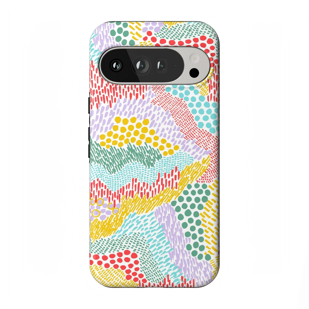 Color Me Happy | Pattern Colorblock Case