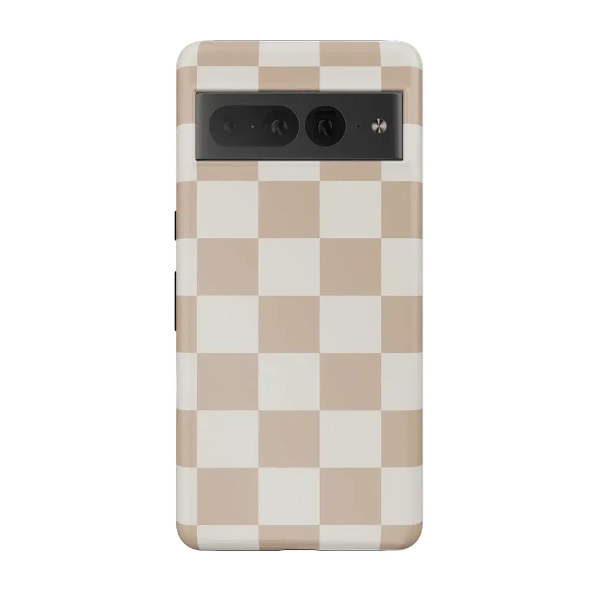 Fit Check | Neutral Checkerboard Google Pixel Case