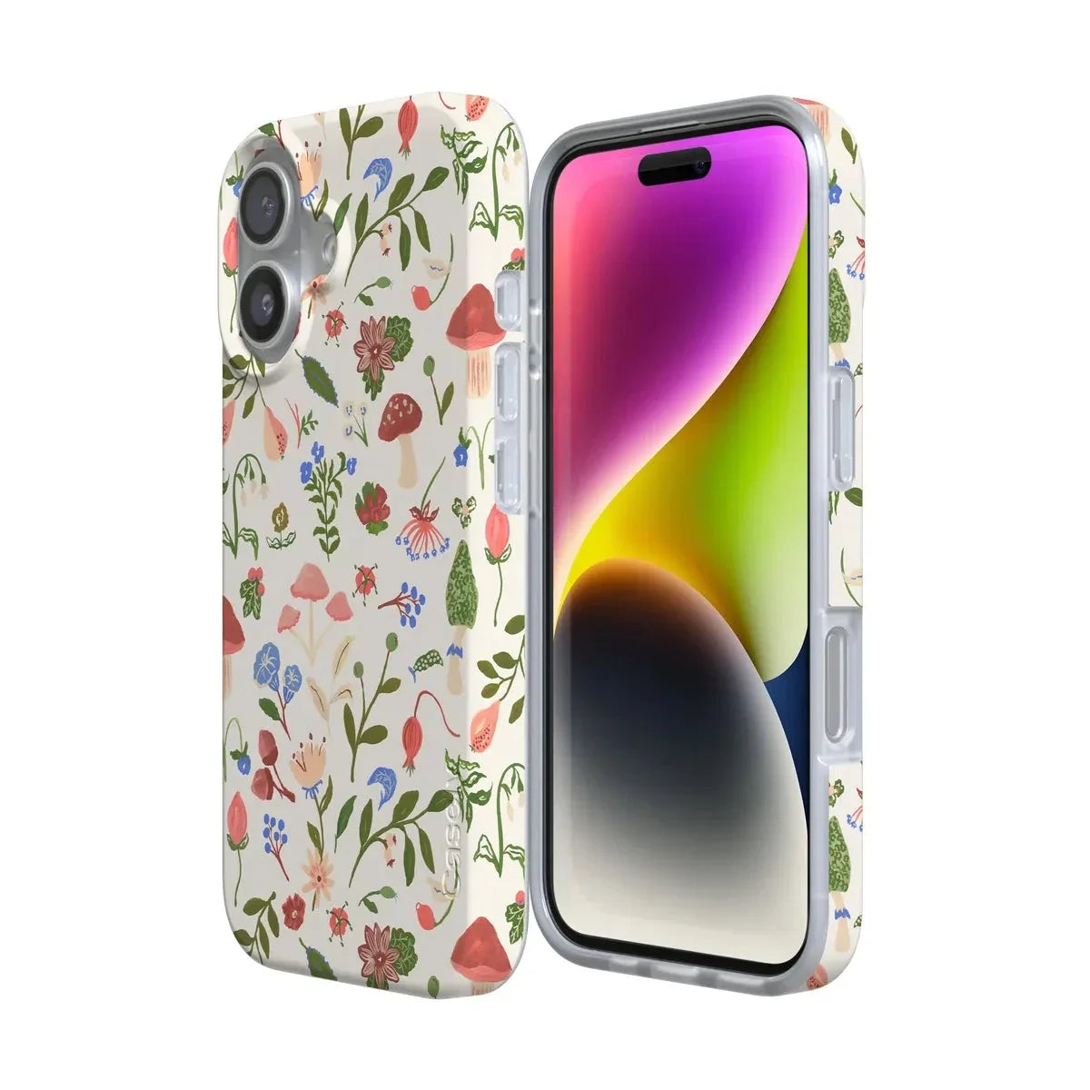 Garden Party | Mushroom Floral Case