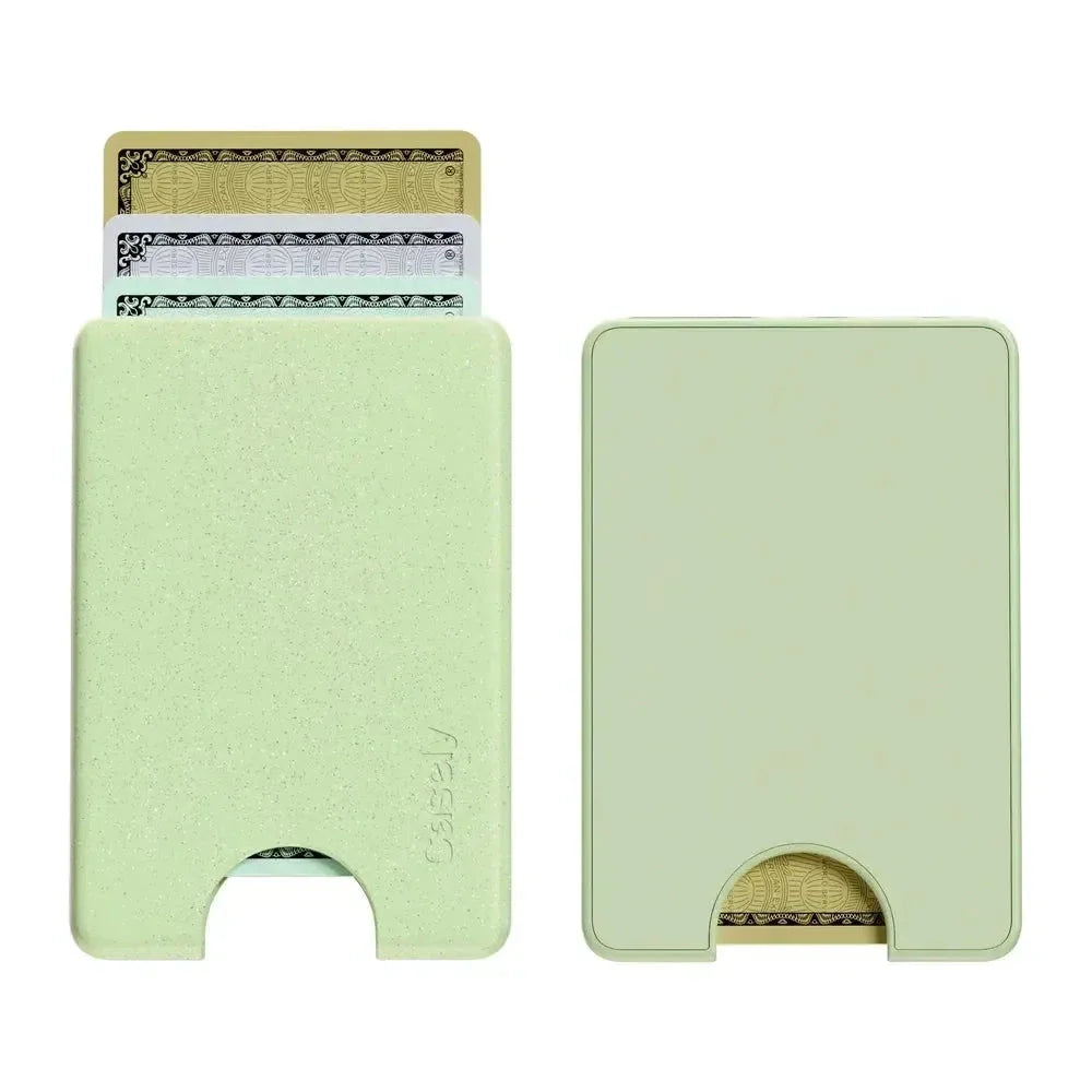 Kiwi Kiss | Matcha Green Shimmer MagWallet