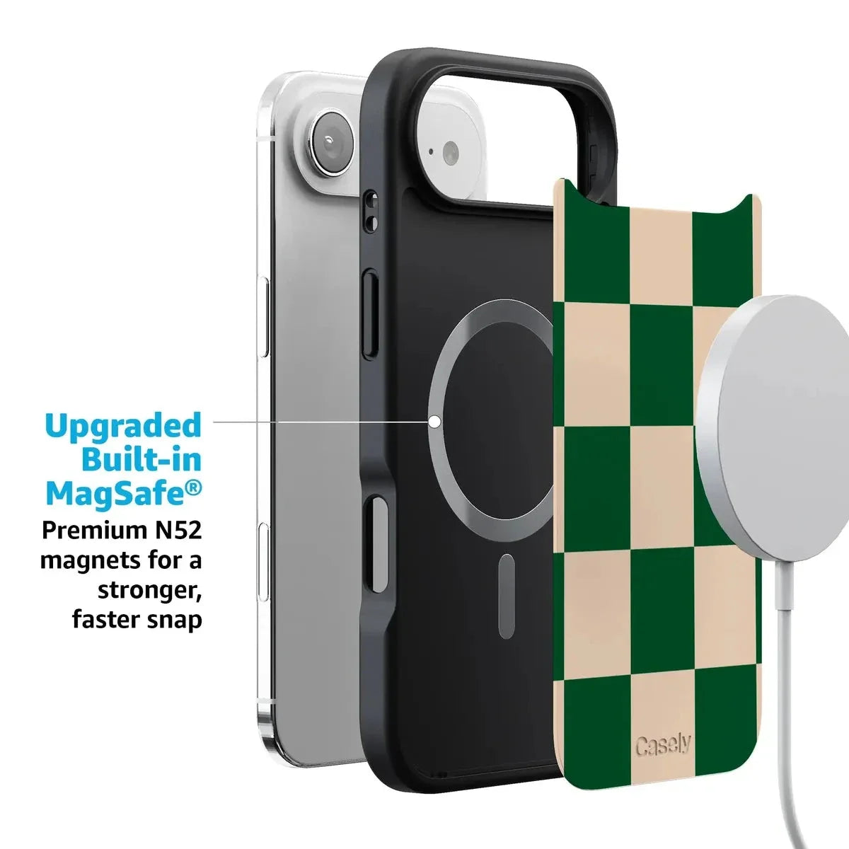 Fit Check | Green Checkerboard Case