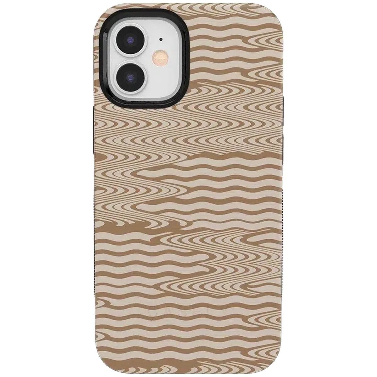 Mocha Ripple | Brown Waves Case