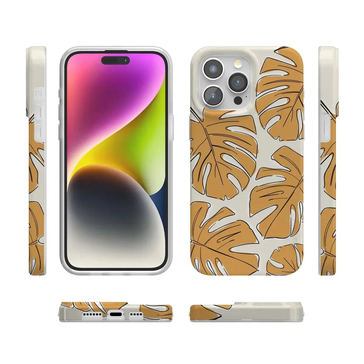 Island Time | Tropical Leaves Floral Case