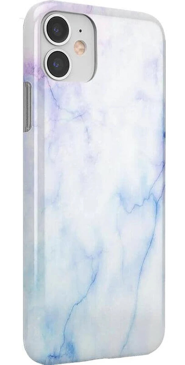 Cotton Candy | Blue & Purple Marble Case