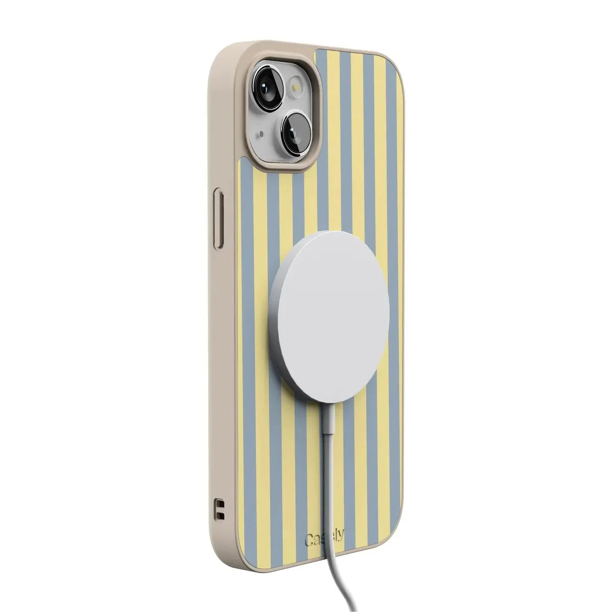 Coastline Stripes | Blue & Yellow Case