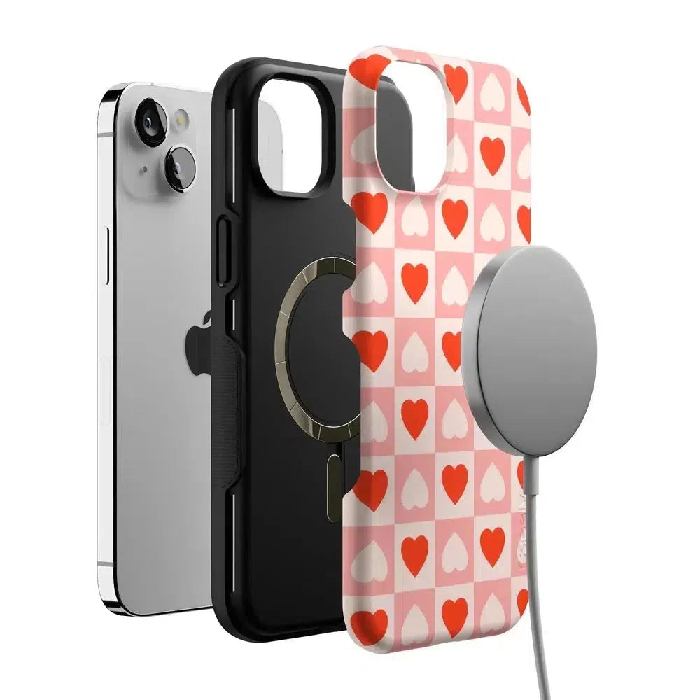 King of My Heart | Checkered Hearts Case