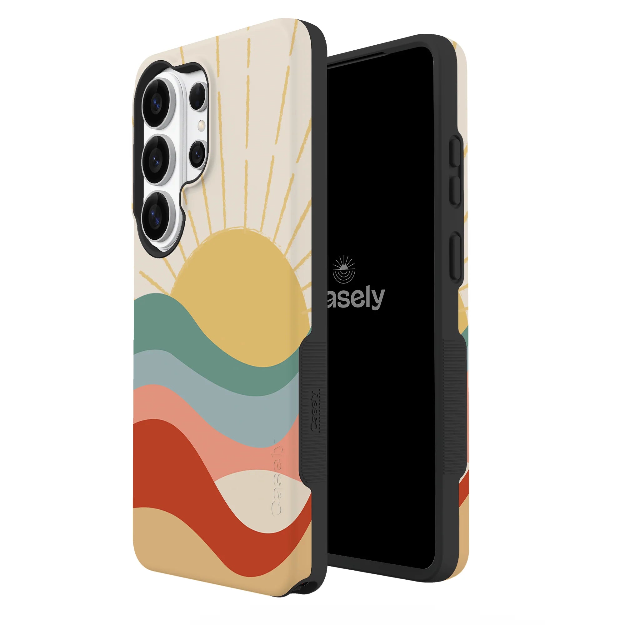 Here Comes the Sun | Colorblock Sunset Samsung Case