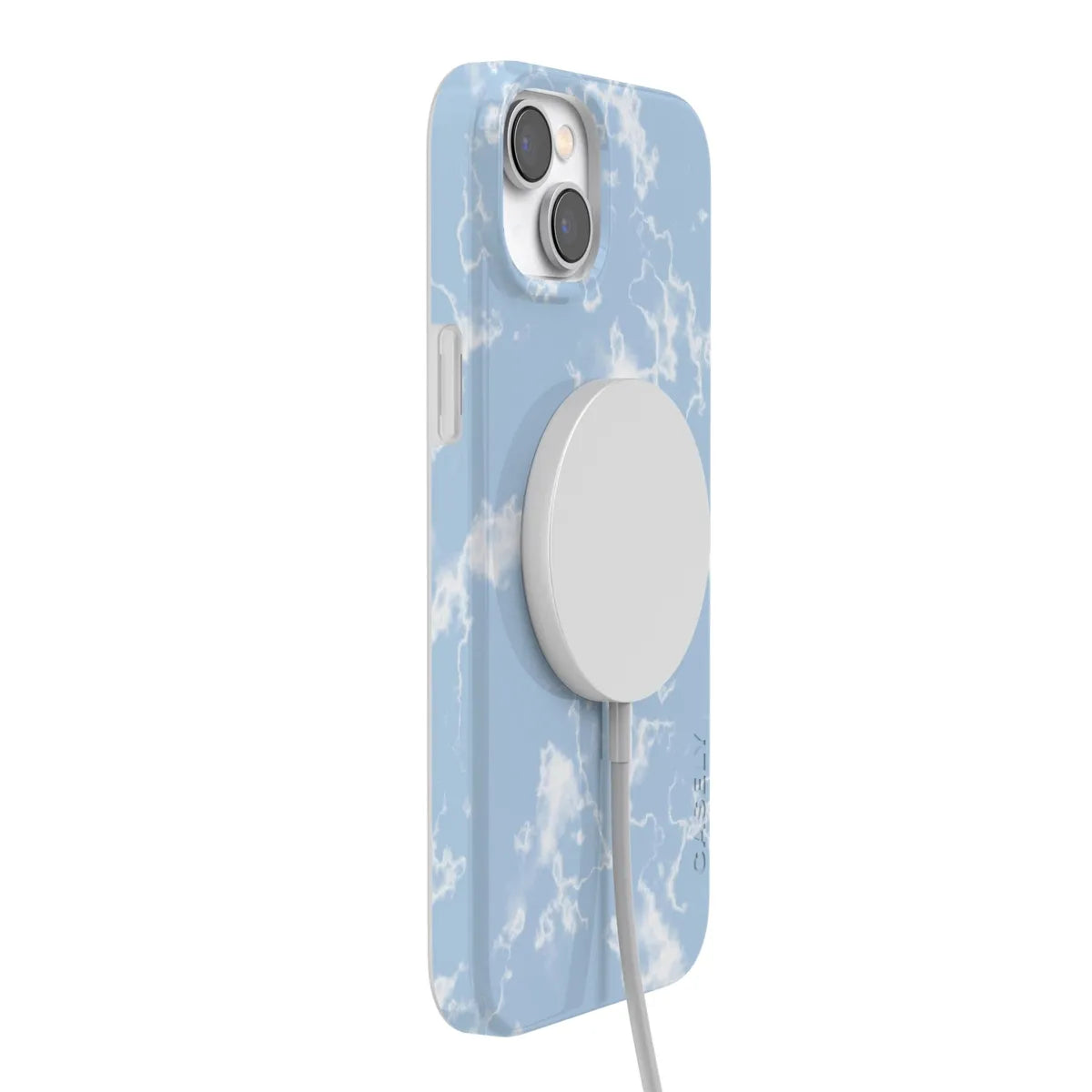 Light Blue Skies | Marble Clouds Case
