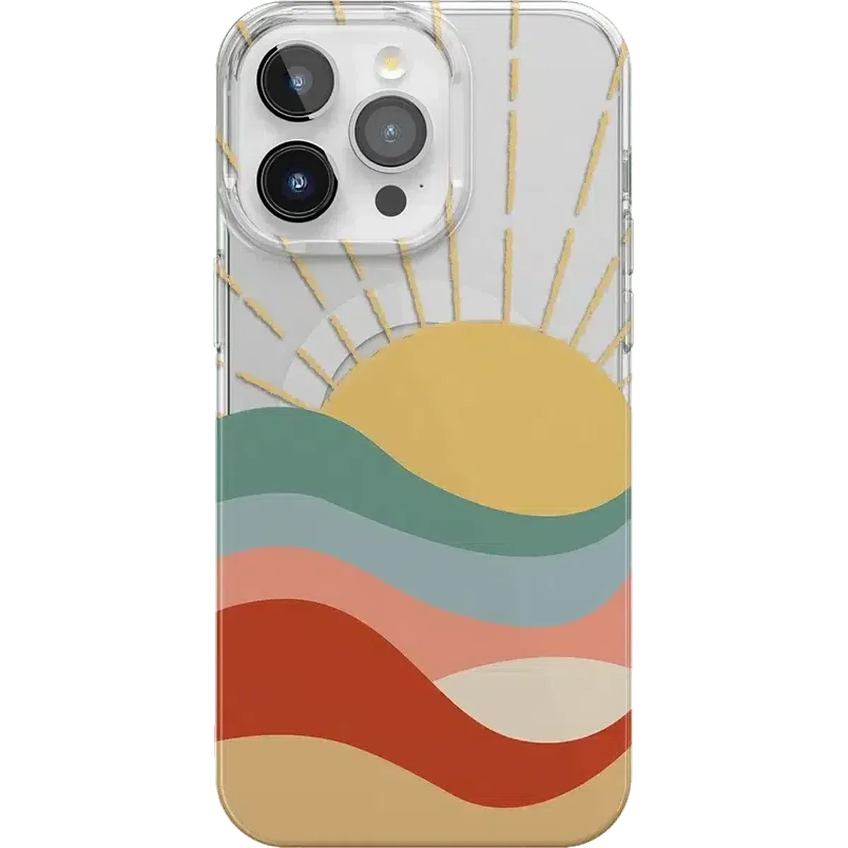 Here Comes the Sun | Colorblock Sunset Case