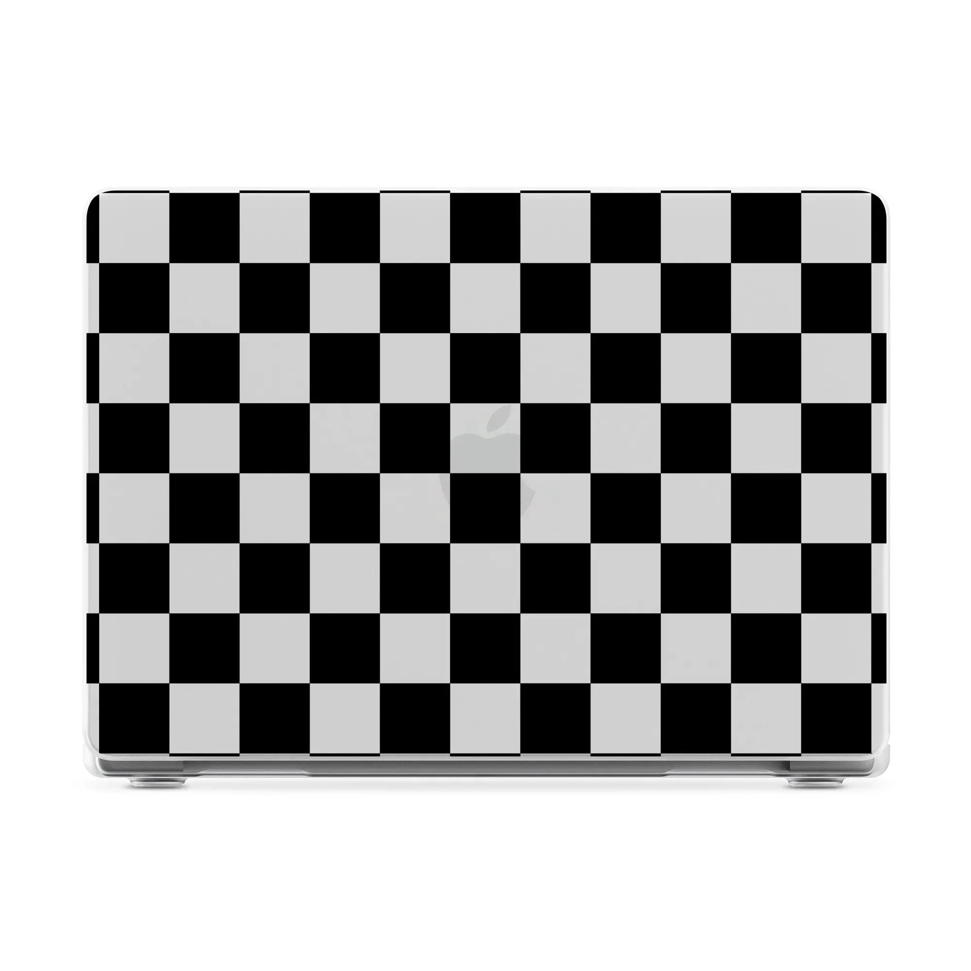 Fit Check | Black Checkerboard Laptop Shell