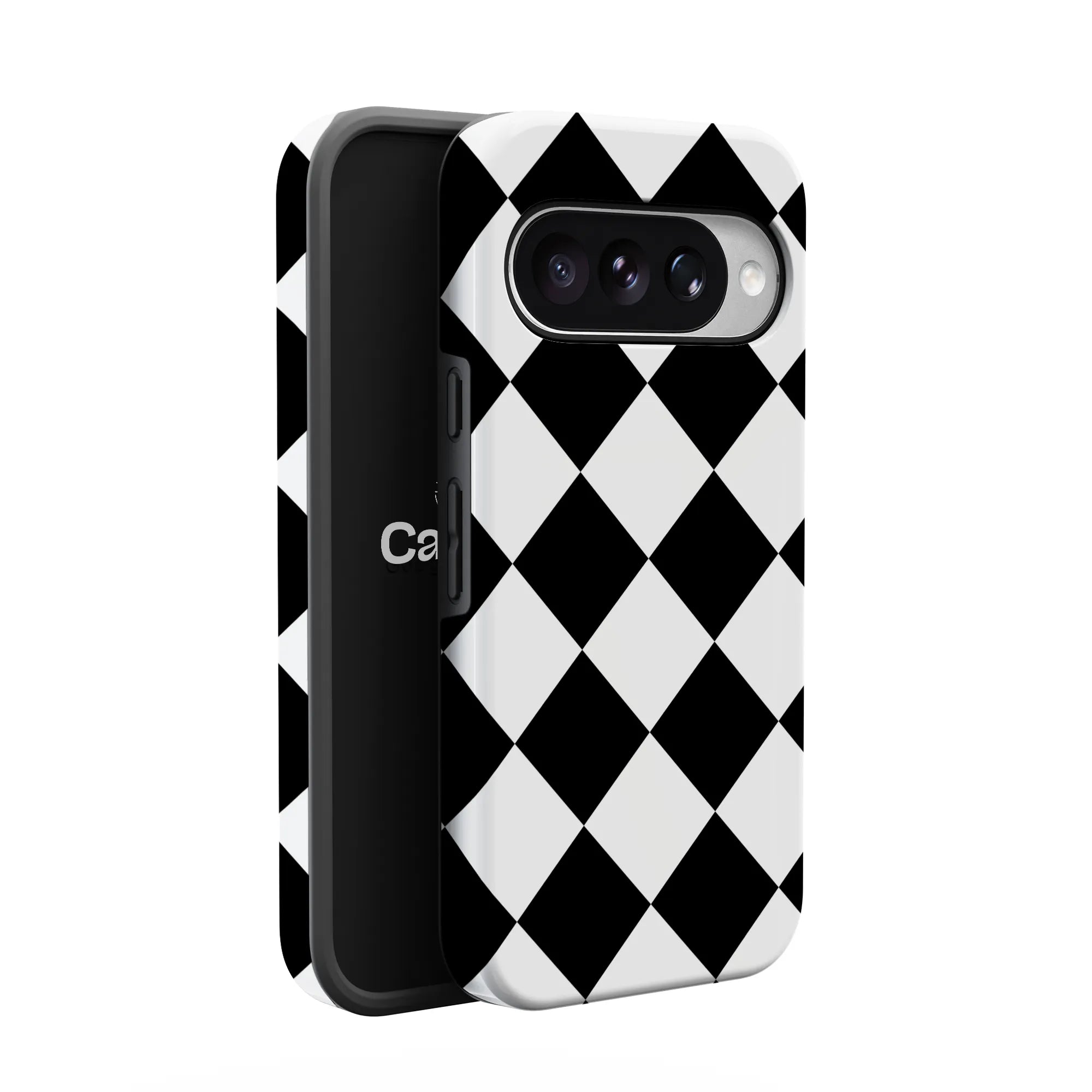 Black Checkerboard | High Contrast Design Case