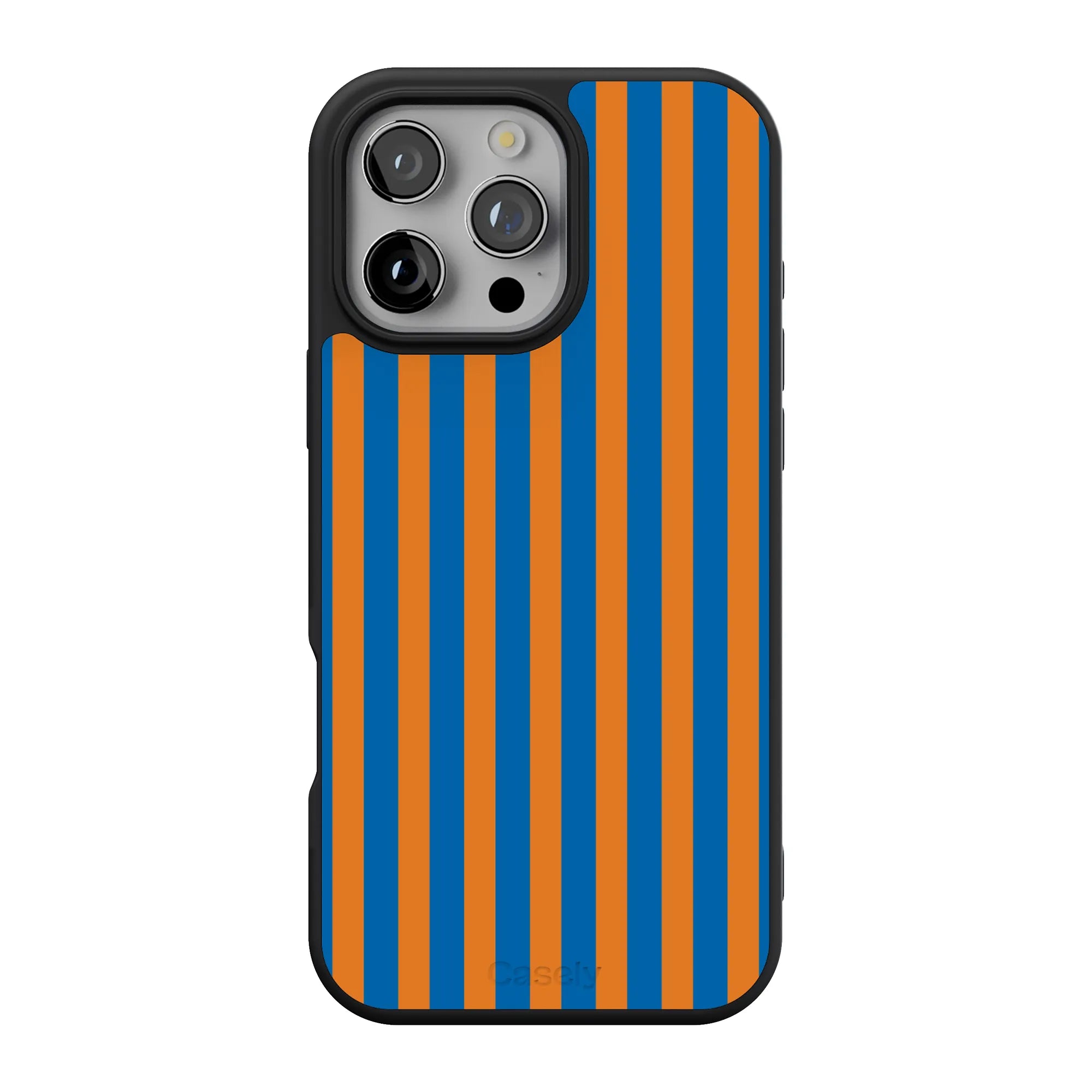 Go New York | Blue & Orange Stripes Case
