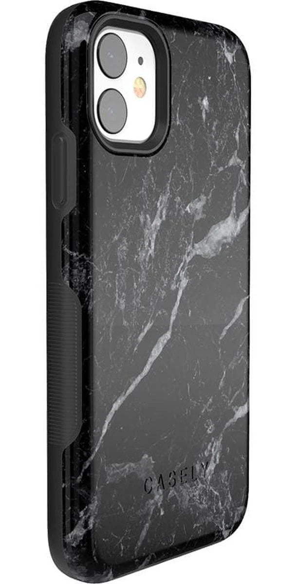 Black Pearl | Classic Black Marble Case