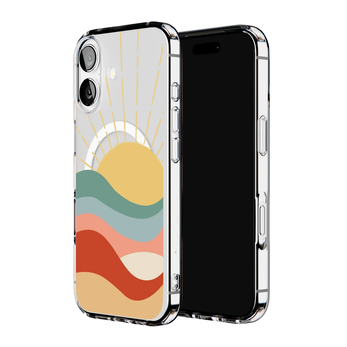 Here Comes the Sun | Colorblock Sunset Case