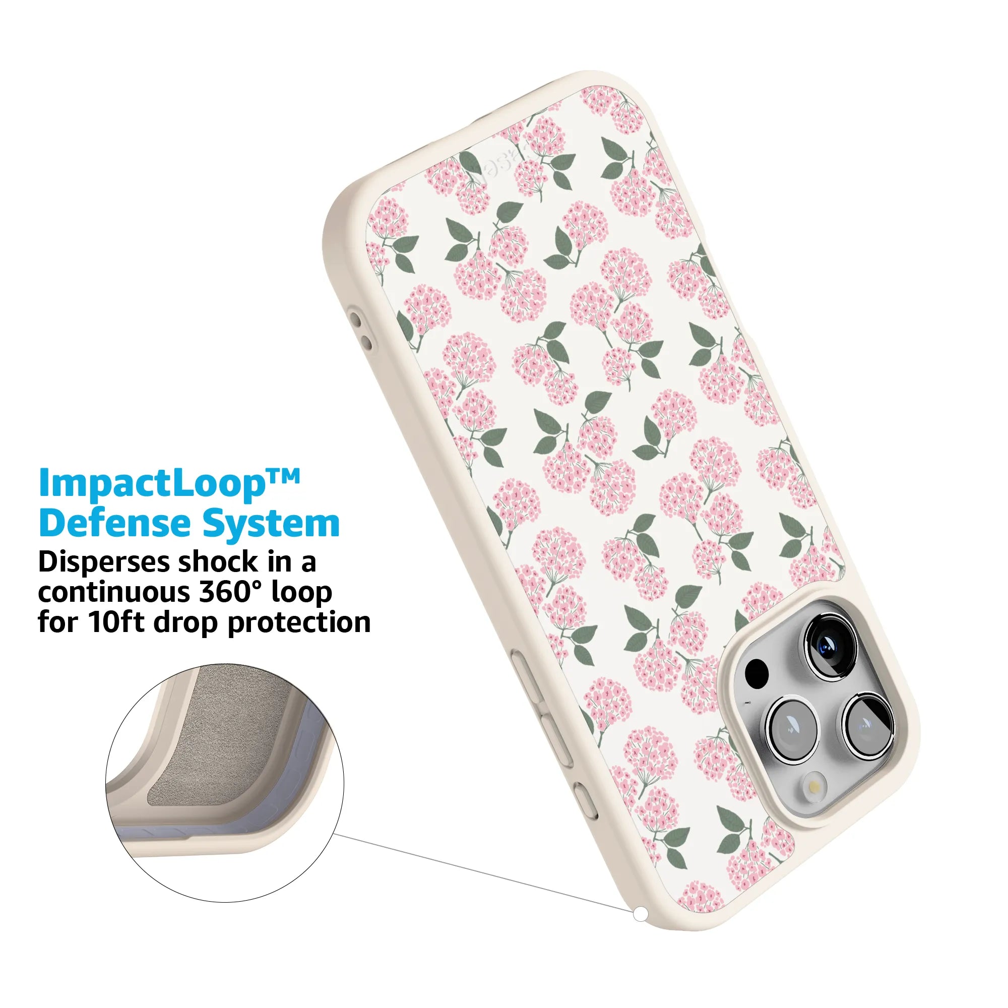 Nantucket Cottage | Pink Hydrangea Case